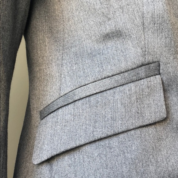 Zara Heather Grey Blazer - Picture 4 of 6